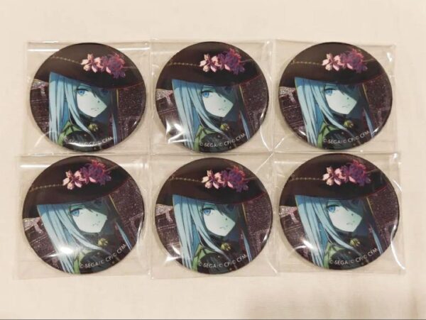Project Sekai Proseca Glitter Can Badge Vol.34A Kanade Yoizaki F/S-M501 from jap