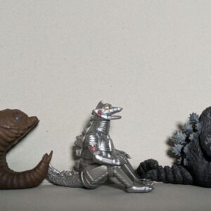 Godzilla Waiting 3-Type Set F/S-M503 from japan Rare  Good condition