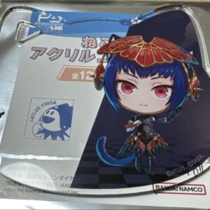 Persona 3 Reload Nanjatown Metis Cat-Shaped Acrylic Coaster F/S-M501 from japan