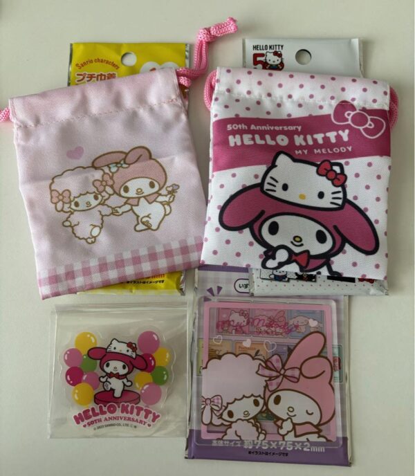 Sanrio My Melody 4-Piece Set F/S-M503 from japan Rare  Good condition