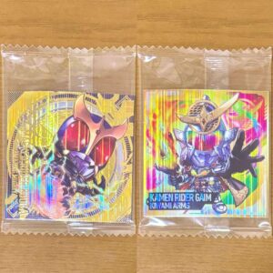 Kamen Rider Seal Wafer 3 Ur Kuuga Sr Gaim Set Of 2 F/S-M501 from japan Rare  Goo