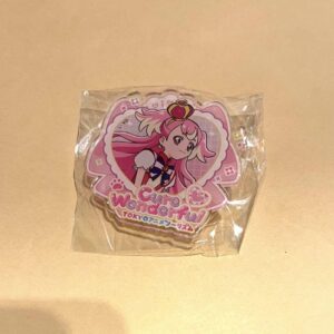 Wanpuri Cure Wonderful Acrylic Clip Badge Marui F/S-M501 from japan Rare  Good c