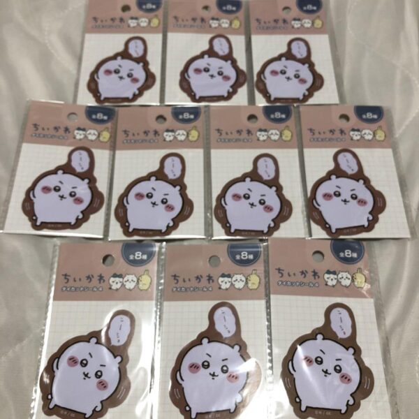 Chiikawa Die Cut Stickers 4 100 Yen Store 10 Sheets