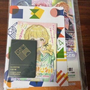 Gakuen Idolmaster C105 Novelty Student Notebook Comicalized Clear File