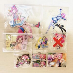 Proseca Otori Emu Axta One-Frame Manga Noble Art Keychain Korotto F/S-M501 from