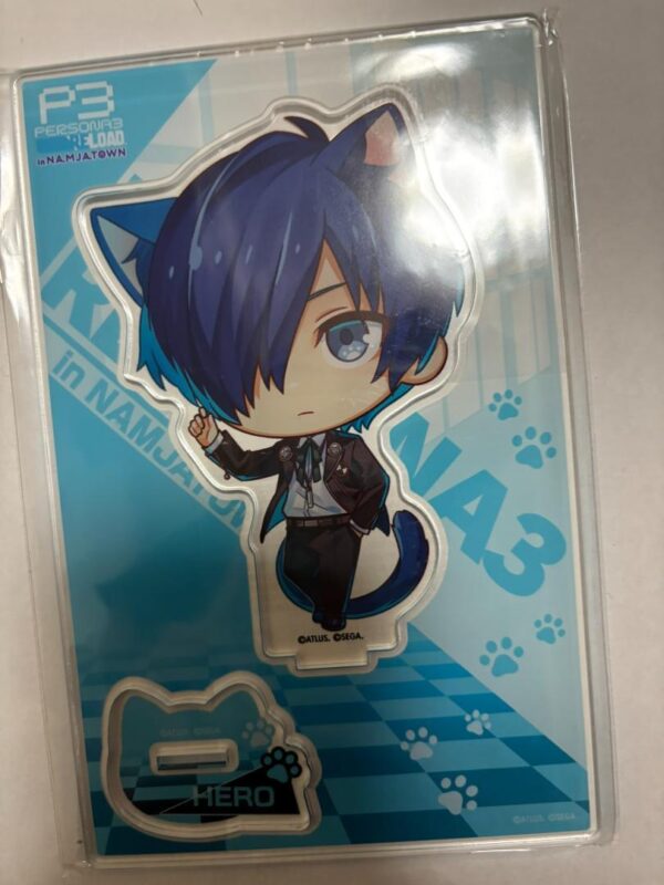 Persona 3 Reload Nanja Town Acrylic Stand Main Character F/S-M501 from japan Rar