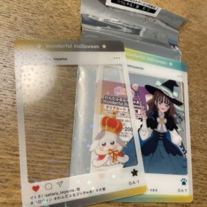 Wonderful Halloween Clear Card Cure Lillia Daifuku F/S-M501 from japan Rare  Goo