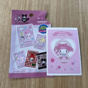 My Melo Stickers 100 Yen Sticker F/S-M503 from japan Rare  Good condition