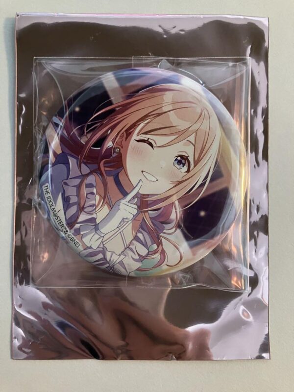 Rinami Himesaki Official Trading Can Badge Early Gakumasu Gakuen Idolmaster 8