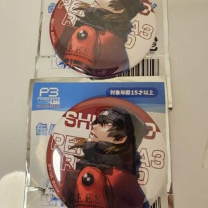 Nanja Town Persona 3 Reload Mini Game Can Badge Collection Shinjiro Aragaki F/S-