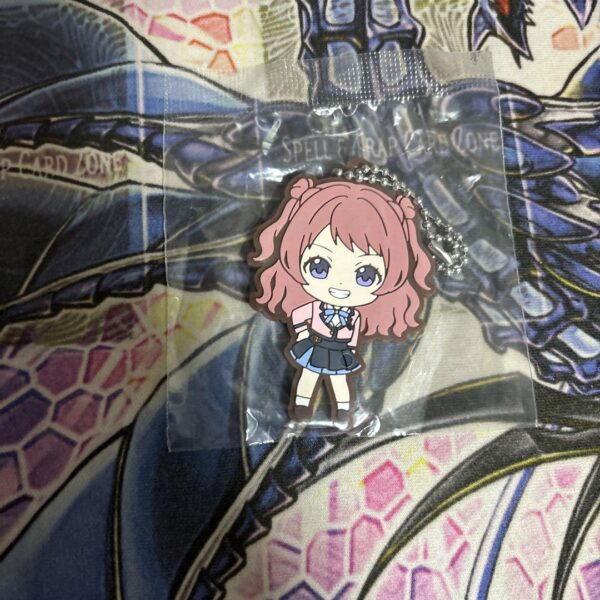 School Idolmaster Hanami Saki Rubber Mascot