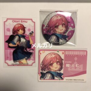 Proseca Lawson Sticker Clear Sheet Can Badge Otori Emu F/S-M501 from japan Rare