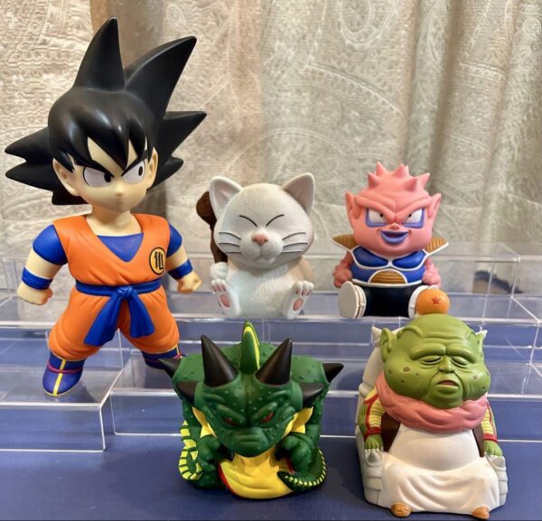 Dragon Ball Soft Vinyl 5 Points F/S-M503 from japan Rare  Good condition