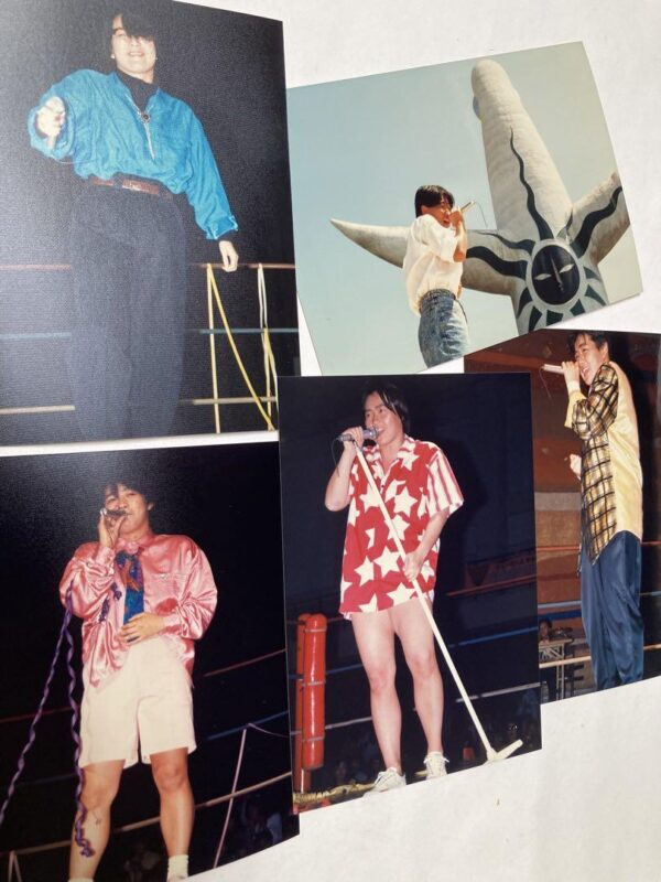 Women'S Pro Wrestling Raw Photo Chikusa Nagayo Solo Singing Scene 5-Piece Set F/