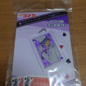 Phantom Thief Kid Acrylic Keychain Playing Cards F/S-M501 from japan Rare  Good