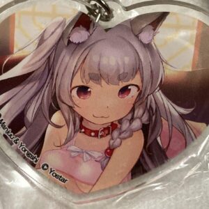 Azur Lane Yuudachi 1St Anniversary Acrylic Key Chain F/S-M501 from japan Rare  G