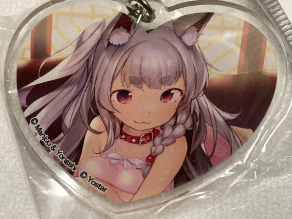 Azur Lane Yuudachi 1St Anniversary Acrylic Key Chain F/S-M501 from japan Rare  G