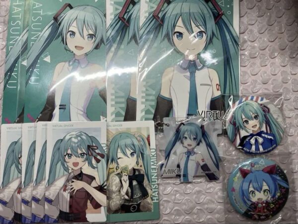 Proseca Hatsune Miku Profile Card Epica Key Chain Can Badge Sekarai F/S-M501 fro