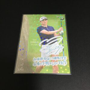 Epoch 2024 Japan Women'S Golf Miyu Shinkai Signature Hologram Card F/S-M501 from
