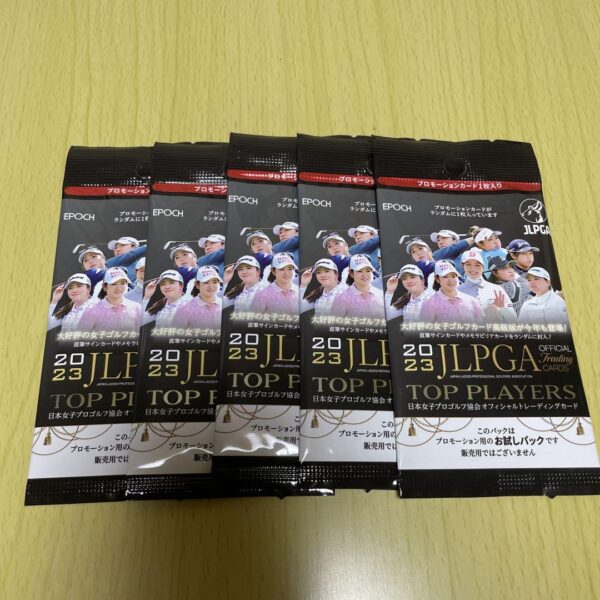 Epoch 2023 Jlpga Women'S Professional Golf Promo Card 5 Pack Set F/S-M501 from j