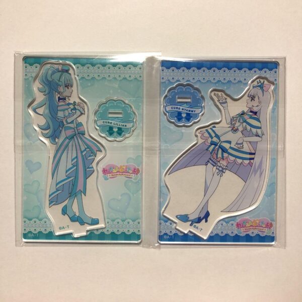 Wandaful Precure Mini Acrylic Stand Vol.3 Vol.4 2-Piece Set F/S-M501 from japan