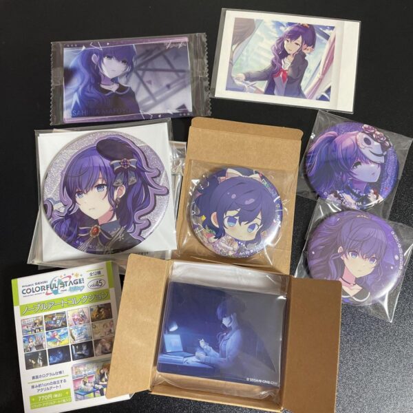 Proseca Mafuyu Asahina Can Badge Marionette Noble Art Wafer F/S-M501 from japan