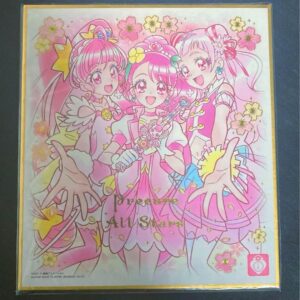 Precure Shikishi Cure Yell Star Grace F/S-M501 from japan Rare  Good condition