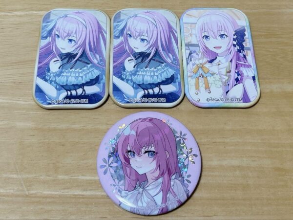 Proseca Megurine Luka Can Badge Bulk Sale F/S-M501 from japan Rare  Good conditi