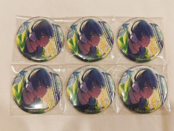 Project Sekai Proseca Glitter Can Badge Vol.34B Touya Aoyagi F/S-M501 from japan