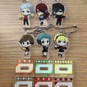 Persona 3 Reload P3R Collaboration Cafe Acrylic Stand F/S-M501 from japan Rare
