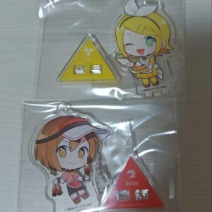 Proseca Animate Cafe Kagamine Rin Meiko Acrylic Stand F/S-M501 from japan Rare