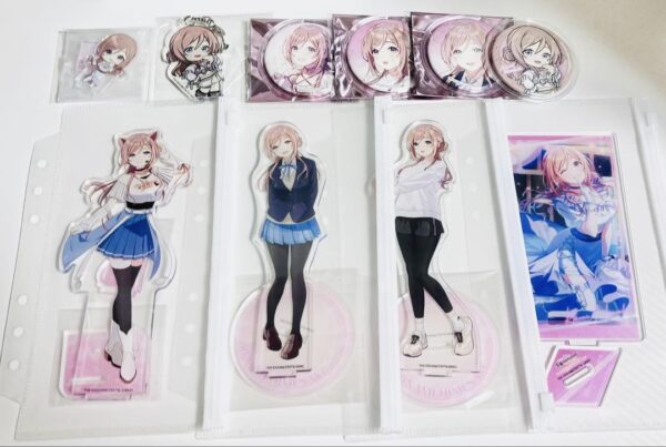 Gakuen Idolmaster Himesaki Rinami Goods Set
