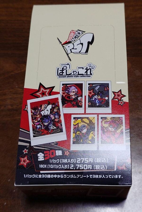 Pashakore Box Persona 5 Tactica 3 F/S-M501 from japan Rare  Good condition