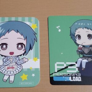 Persona 3 Reload Fuka Yamagishi Coaster Set F/S-M501 from japan Rare  Good condi