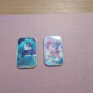 Proseca Colorful Stage Square Badge Collection Vol.33 Hatsune Miku F/S-M501 from
