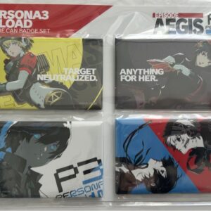 Persona 3 Reload Can Badge Set P3R F/S-M501 from japan Rare  Good condition