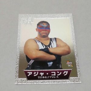 Can Be Combined Bbm 1997 Pro Wrestling Card Aja Kong F/S-M501 from japan Rare  G