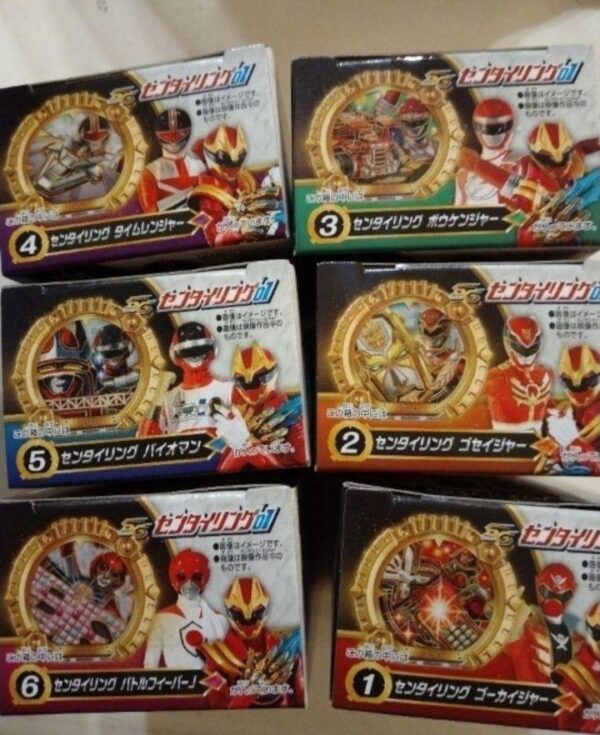 Not Available Gojuger Ring Centi Candy Toy F/S-M503 from japan Rare  Good condit