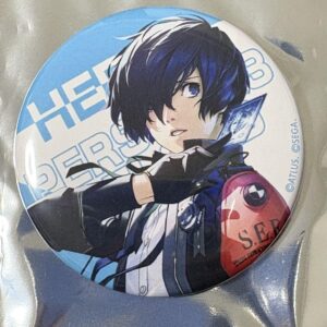 Persona 3 Reload Nanjatown Can Badge Collection Main Character F/S-M501 from jap