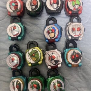Kamen Rider Gaim Showa Lock Seed 14 Piece Set F/S-M501 from japan Rare  Good con