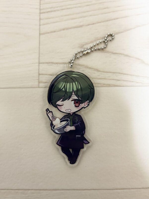 Chiffoni Suchikun Acrylic Keychain Suipara F/S-M501 from japan Rare  Good condit
