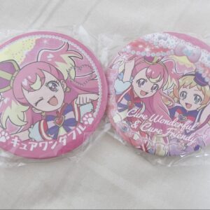 Wandaful Precure Can Badge Cure Wonderful Friendly F/S-M501 from japan Rare  Goo