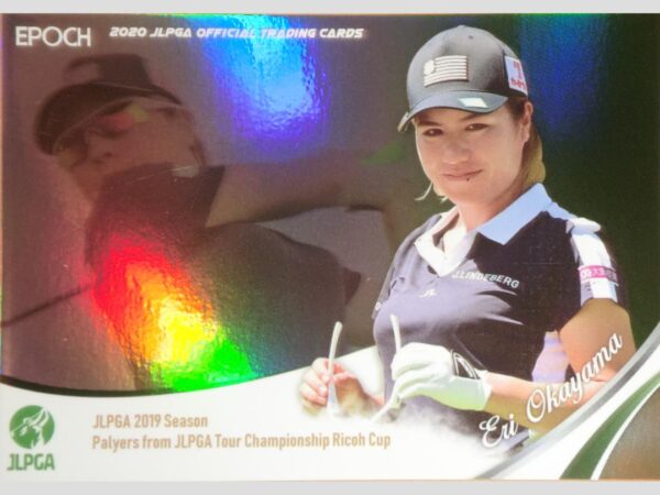Eri Okayama 20 Epoch Jlpga Women'S Golf Insert F/S-M501 from japan Rare  Good co