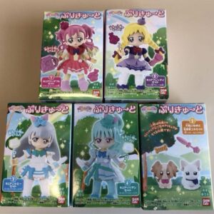 Wandaful Precure Precute Set Of 5 F/S-M501 from japan Rare  Good condition