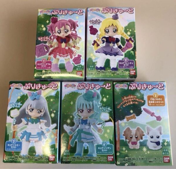 Wandaful Precure Precute Set Of 5 F/S-M501 from japan Rare  Good condition