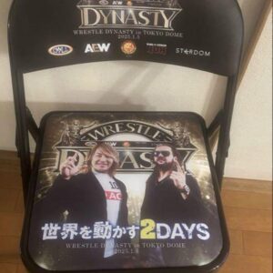 New Japan Pro Wrestling Wrestle Dynasity Royal Seat Bonus Folding Chair F/S-M503