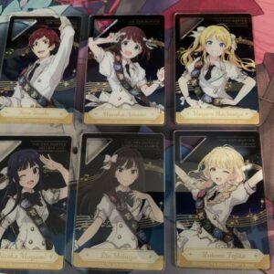 Gakuen Idolmaster Namco Limited Mini Acrylic Plate Complete Set Of 6