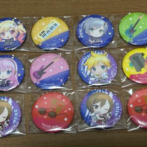 Proseca Lucky Lottery Can Badge Saki Shiho Luka Ren Meiko F/S-M501 from japan Ra