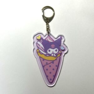 Miffy Acrylic Keychain F/S-M501 from japan Rare  Good condition