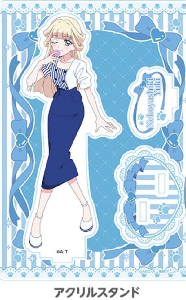 Yuki Lawson Collaboration Acrylic Stand F/S-M501 from japan Rare  Good condition